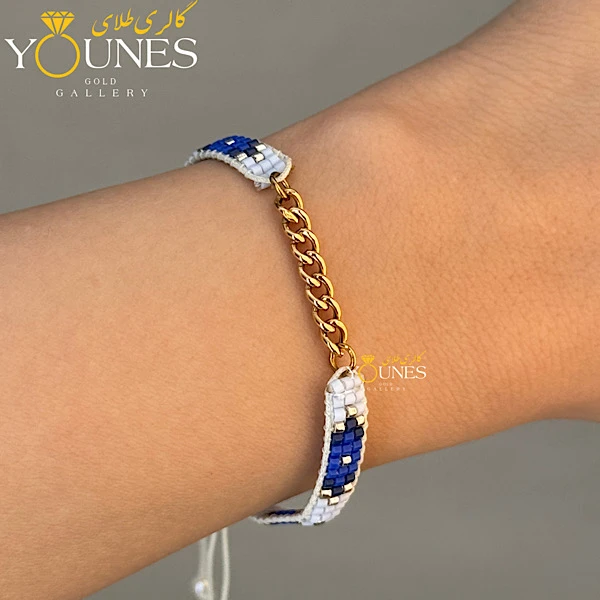 دستبند کارتیر طلا میوکی باریک چشم